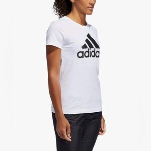 Adidas Women’s White Amplifier Tee